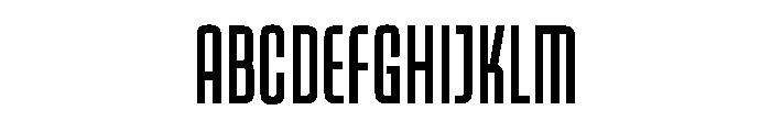 Kicker Bold Instance Font UPPERCASE