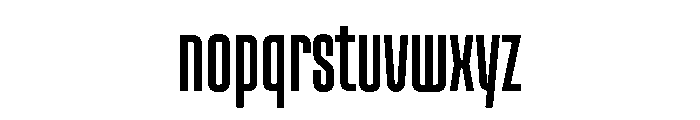 Kicker Bold Instance Font LOWERCASE