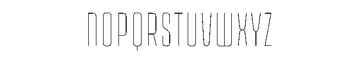 Kicker Light Instance Font UPPERCASE