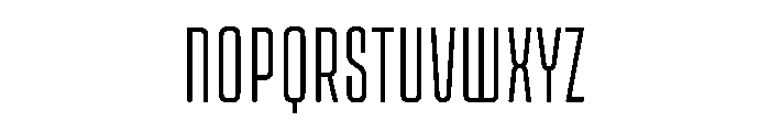 Kicker Regular Instance Font UPPERCASE
