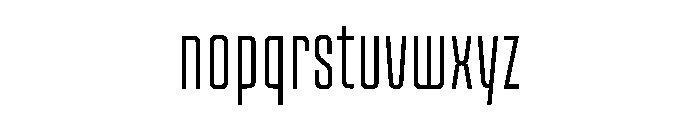 Kicker Regular Instance Font LOWERCASE