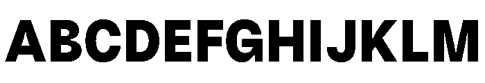 Kiffo BT Bold Font UPPERCASE