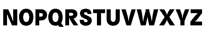 Kiffo BT Bold Font UPPERCASE