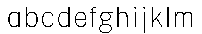 Kiffo BT ExtraLight FONT