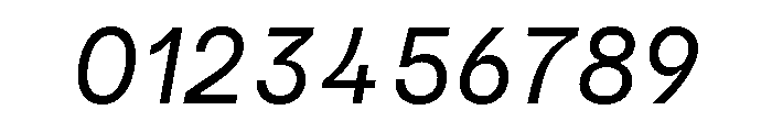 Kiffo BT Italic Font OTHER CHARS