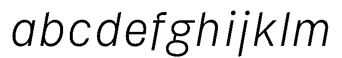 Kiffo BT Light Italic FONT