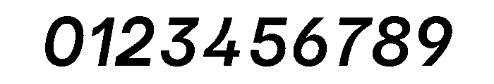 Kiffo BT Medium Italic Font OTHER CHARS