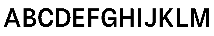 Kiffo BT Medium Font UPPERCASE