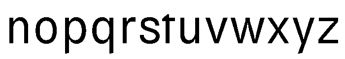Kiffo BT Regular Font LOWERCASE