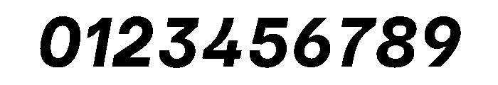 Kiffo BT SemiBold Italic Font OTHER CHARS