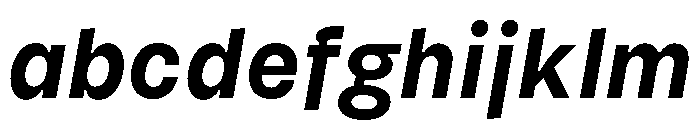 Kiffo BT SemiBold Italic FONT