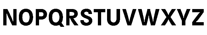 Kiffo BT SemiBold Font UPPERCASE