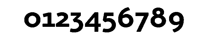 Kinetic Bold Font OTHER CHARS