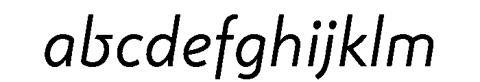 Kinetic Italic FONT