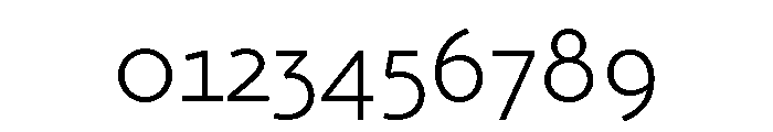 Kinetic Light Font OTHER CHARS