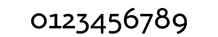 Kinetic Regular Font OTHER CHARS