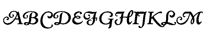 Kingsley BoldItalicSwash Font UPPERCASE