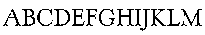Kingsley LightOSF Font UPPERCASE