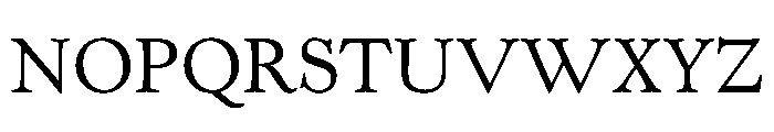 Kingsley LightOSF Font UPPERCASE