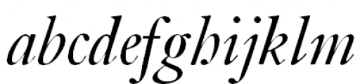 Kis Italic OSF FONT