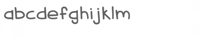 KI Simple Font LOWERCASE