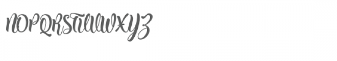 Kite Script Font UPPERCASE