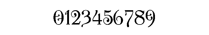 Kilkenny Regular Font OTHER CHARS