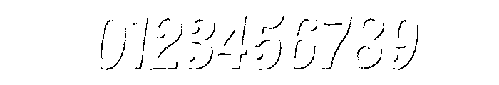Kiln Sans Shadow Italic Font OTHER CHARS