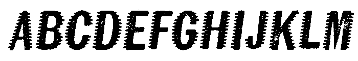 Kiln Sans Spiked Italic FONT