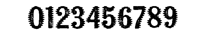 Kiln Sans Spiked Font OTHER CHARS