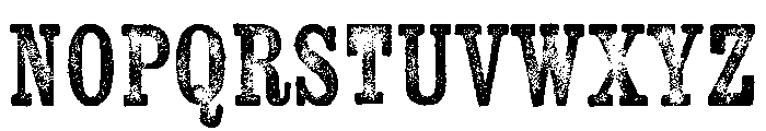 Kiln Serif Regular Font UPPERCASE