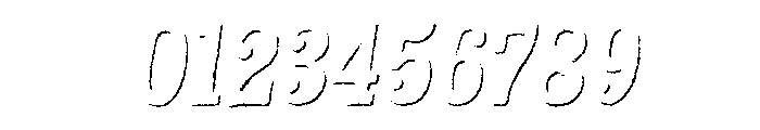 Kiln Serif Shadow Italic Font OTHER CHARS