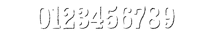 Kiln Serif Shadow Font OTHER CHARS