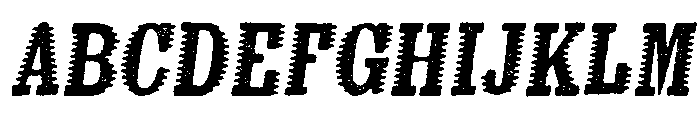 Kiln Serif Spiked Italic FONT