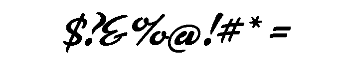 Kinescope Regular Font OTHER CHARS
