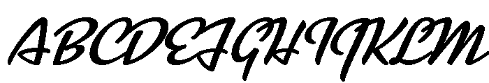Kinescope Regular Font UPPERCASE