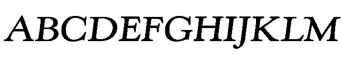 Kingsley Bold Italic Font UPPERCASE