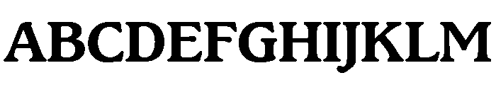 Kingsrow Bold Font UPPERCASE