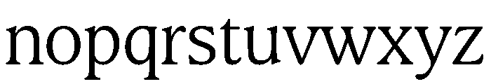 Kingsrow Light Font LOWERCASE