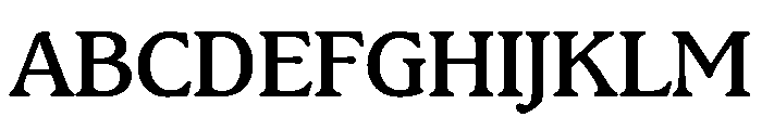 Kingsrow Medium Font UPPERCASE