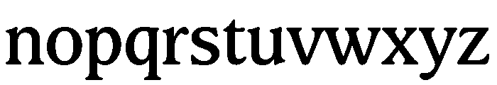 Kingsrow Medium Font LOWERCASE