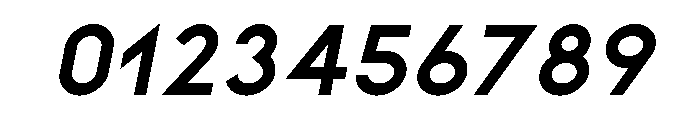 Kiona Bold Italic Font OTHER CHARS