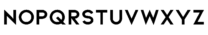 Kiona Bold Font UPPERCASE