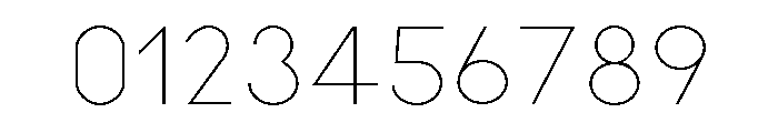 Kiona Light Font OTHER CHARS
