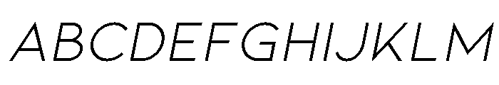 Kiona Regular Italic FONT