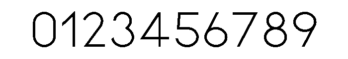Kiona Regular Font OTHER CHARS