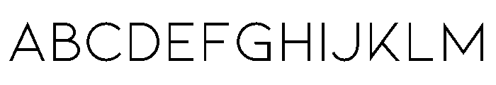 Kiona Regular Font UPPERCASE