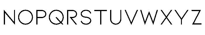 Kiona Regular Font UPPERCASE