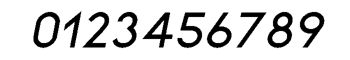 Kiona Semi Bold Italic Font OTHER CHARS