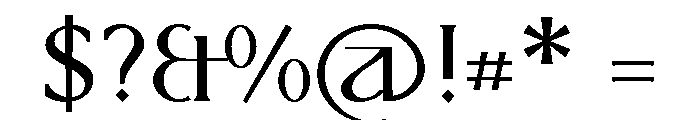 Kirkwall Bold Font OTHER CHARS